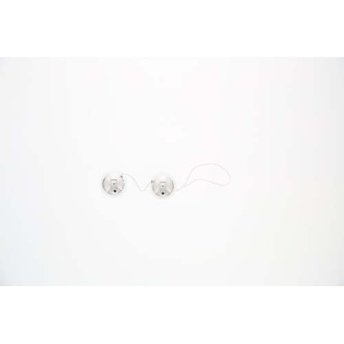 VIBRATONE DUO BALLS SILVER BLISTERCARD