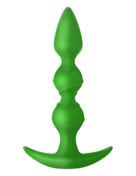 FORTO F-42R RATTLER SPIRAL BEADS GREEN