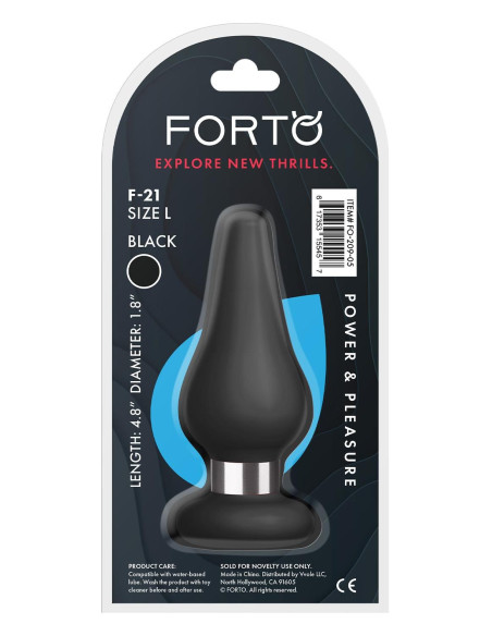 FORTO F-21 TEAR DROP LARGE BLACK
