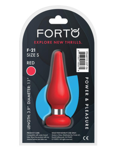FORTO F-21 TEAR DROP SMALL RED