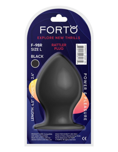 FORTO F-98R RATTLER CONE LARGE BLACK