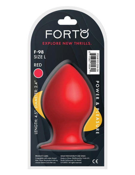 FORTO F-98 CONE LARGE RED
