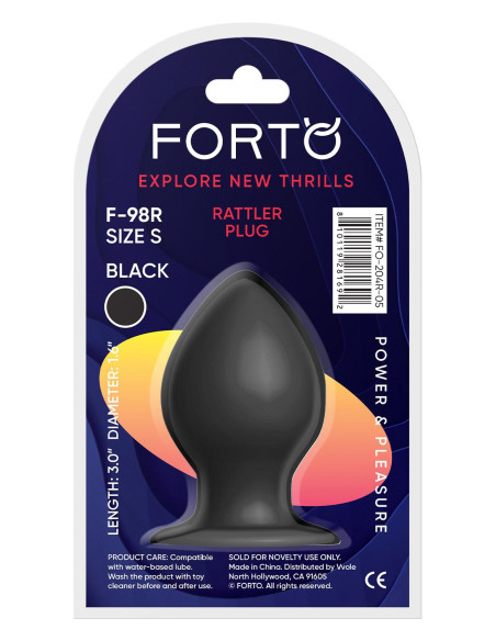 FORTO F-98R RATTLER CONE SMALL BLACK