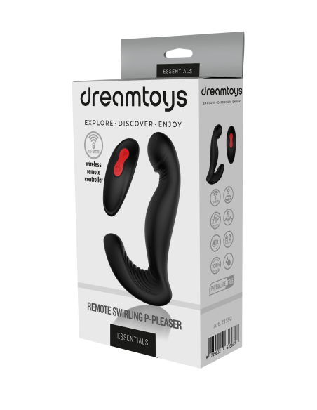 ESSENTIALS SWIRLING P-PLEASER BLACK
