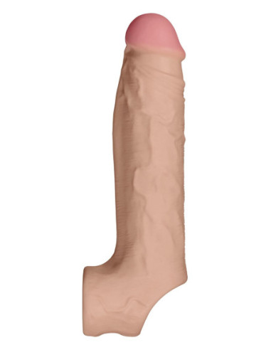 Silikonowa nakładka na penisa Shaft Sheath Model F 6.9 inch Pine