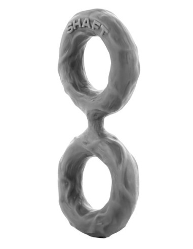 SHAFT DOUBLE C-RING MEDIUM GRAY