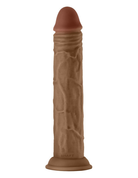 Realistyczne dildo Shaft Model J 9.5 inch płynny silikon Oak