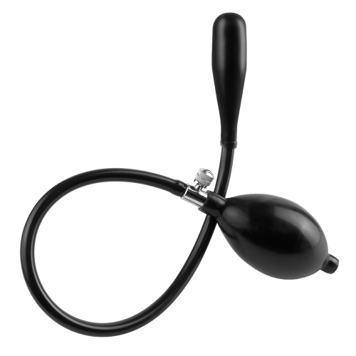 ANAL FANTASY COLLECTION INFLATABLE SILICONE ASS EXPANDER BLACK