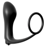 ANAL FANTASY COLLECTION ASS-GASM COCKRING VIBRATING PLUG BLACK