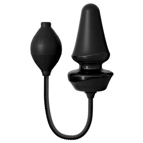 ANAL FANTASY ELITE INFLATABLE SILICONE BUTT PLUG BLACK