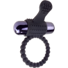FANTASY C-RINGZ VIBRATING SILICONE SUPER RING BLACK