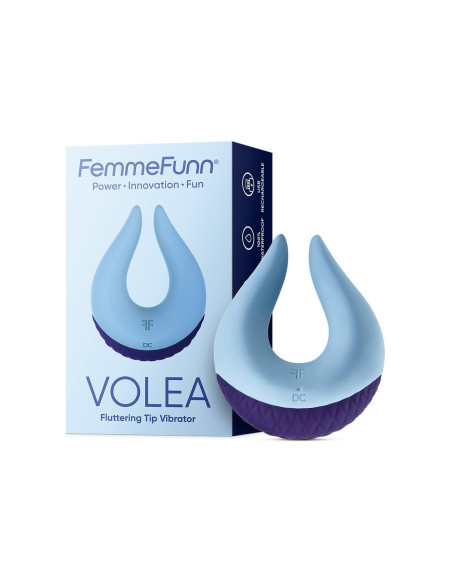 Wibrator łechtaczkowy z trzepoczącą końcówką FemmeFunn VOLEA