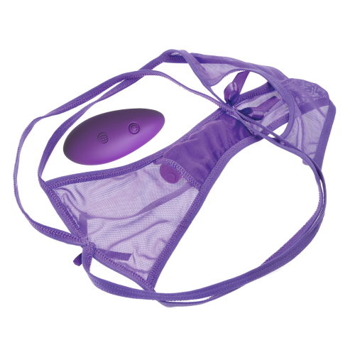 FANTASY FOR HER PETITE PANTY THRILL-HER PURPLE