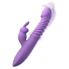 FANTASY FOR HER HER THRUSTING SILICONE RABBIT PURPLE