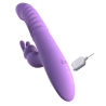 FANTASY FOR HER HER THRUSTING SILICONE RABBIT PURPLE