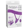 FANTASY FOR HER ULTIMATE G-SPOT BUTTERFLY STRAP-ON PURPLE