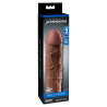 FANTASY X-TENSIONS MEGA 2 INCH EXTENSION BROWN