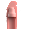 FANTASY X-TENSIONS ELITE 7 INCH SLEEVE WITH 1 INCH PLUG LIGHT