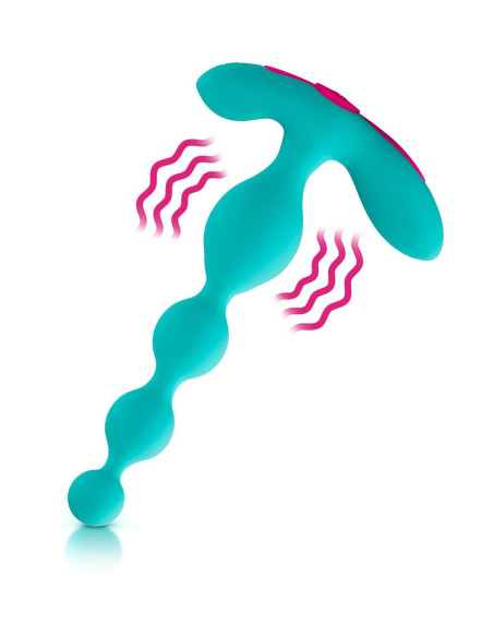 Turkusowe koraliki analne FemmeFunn Beads