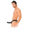 FETISH FANTASY SERIES FOR HIM OR HER HOLLOW STRAP-ON BLACK