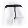 FETISH FANTASY SERIES 9 INCH VIBRATING HOLLOW STRAP-ON WITH BALLS LIGHT