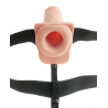 FETISH FANTASY SERIES 7 INCH HOLLOW STRAP-ON LIGHT