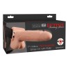 FETISH FANTASY SERIES 7 INCH HOLLOW STRAP-ON LIGHT