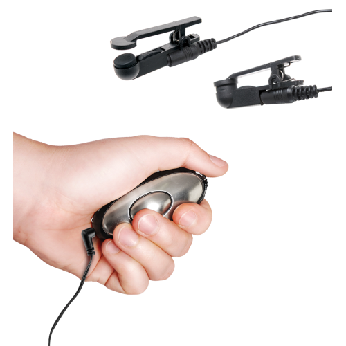 FETISH FANTASY SERIES SHOCK THERAPY NIPPLE CLAMPS BLACK