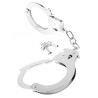 FETISH FANTASY SERIES DESIGNER METAL HANDCUFFS SILVER