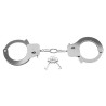 FETISH FANTASY SERIES DESIGNER METAL HANDCUFFS SILVER