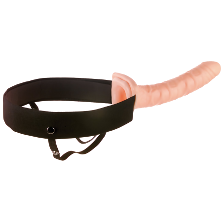 FETISH FANTASY SERIES 10 INCH HOLLOW STRAP-ON LIGHT