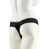 FETISH FANTASY SERIES LIMITED EDITION REMOTE CONTROL VIBRATING PANTIES BLACK