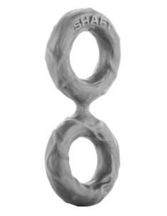 SHAFT DOUBLE C-RING MEDIUM GRAY 2