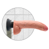 KING COCK 9 INCH VIBRATING COCK WITH BALLS LIGHT