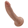 KING COCK 7 INCH COCK TAN
