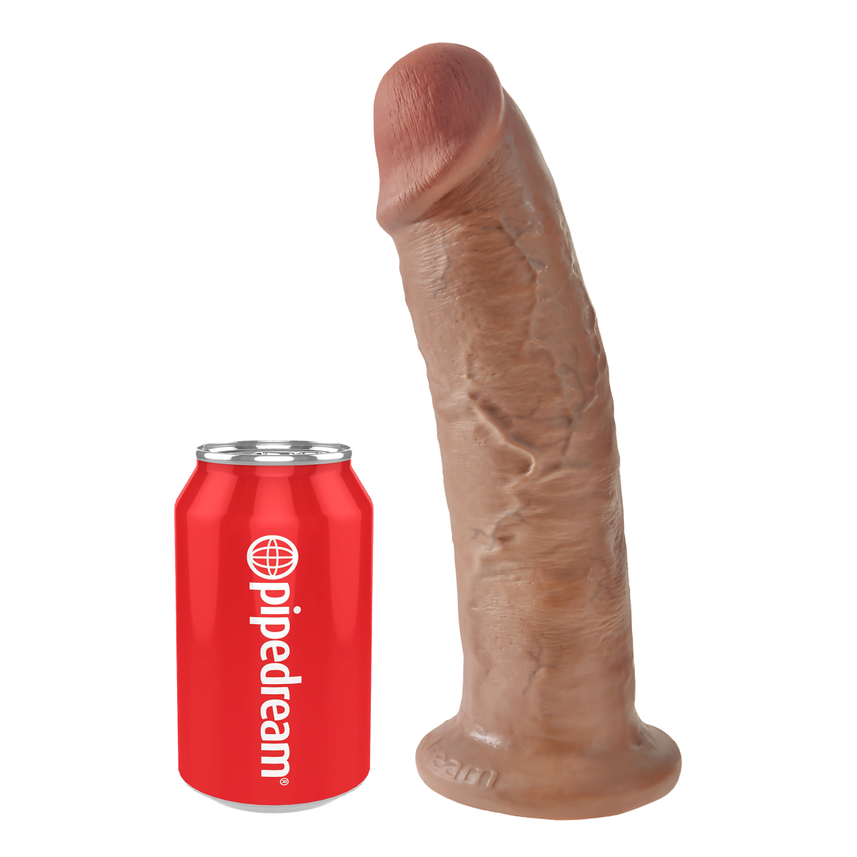 KING COCK 10 INCH COCK TAN
