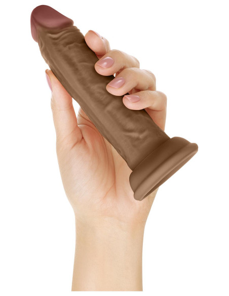 Realistyczne dildo Shaft Model J 5.5 inch płynny silikon Oak