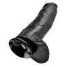 KING COCK 12 INCH COCK WITH BALLS BLACK