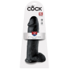 KING COCK 12 INCH COCK WITH BALLS BLACK