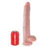 KING COCK 14 INCH COCK WITH BALLS LIGHT