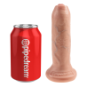 KING COCK 6 INCH UNCUT LIGHT