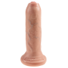KING COCK 6 INCH UNCUT LIGHT