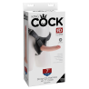 KING COCK STRAP ON HARNESS WITH 7 INCH COCK LIGHT