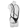 KING COCK 10 INCH HOLLOW STRAP ON SUSPENDER SYSTEM LIGHT