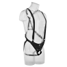 KING COCK 11 INCH HOLLOW STRAP ON SUSPENDER SYSTEM LIGHT