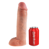 KING COCK 11 INCH HOLLOW STRAP ON SUSPENDER SYSTEM LIGHT