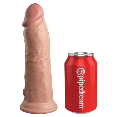 KING COCK ELITE 8 INCH DUAL DENSITY SILICONE COCK LIGHT