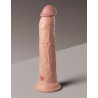 KING COCK ELITE 9 INCH DUAL DENSITY SILICONE COCK LIGHT