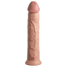 KING COCK ELITE 11 INCH DUAL DENSITY SILICONE COCK LIGHT