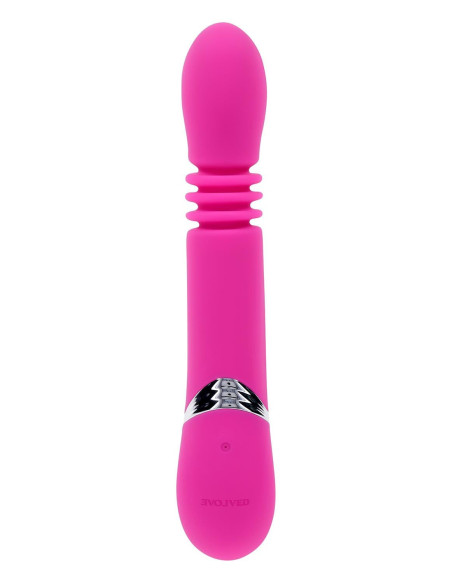 Wibrator punktu G Evolved Pink Dragon